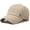 Khaki, variant on Quick-Dry UV Protection Baseball Cap,Breathable Adjustable Unisex Hat, Folding Outdoor Hat Unstructured Design