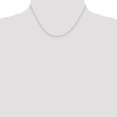 thumbnail image 2 of 14k Yellow Gold 16 Inch .5mm Cable Rope Chain Necklace Pendant Charm Carded, 2 of 10