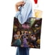 thumbnail image 4 of Encanto Bolso de tela con estampado de lienzo para mujer, bolsa de compras reutilizable y estética, con cremallera interior, regalo para mujer,38*45cm., 4 of 6