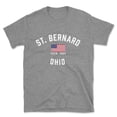 thumbnail image 1 of St. Bernard Ohio Patriot Men's Cotton T-Shirt, 1 of 1