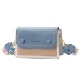 thumbnail image 2 of Bolso de mujer de moda con doble correa de hombro ancha y estrecha, bolso cuadrado, bolso de mujer, 2 of 6