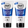 thumbnail image 1 of Razorless Shaving Cream for Men by SoftSheen-Carson Magic, Hair Removal Cream, Regular Strength for Normal Beards, No Razor Needed, Depilatory cream works in 4 Minutes for Coarse Curly Hair, 2 Count, 1 of 13