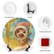 thumbnail image 3 of Pookoo Plato decorativo de porcelana fina (bone china), plato decorativo de cerámica para hogar, oficina, soporte de pared, platos decorativos para dormitorio - 6 pulgadas (15 cm), 3 of 6