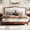 Espresso, variant on MODERNLUXE Queen Size Platform Bed with Upholstery Headboard, Espresso