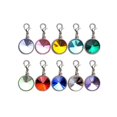 thumbnail image 1 of 20 Pcs Colorful Natural Crystal Alloy Pendant Charms for DIY Jewelry Making – Round Stone Lobster Buckle Accessories for Necklaces, Bracelets, 1 of 5