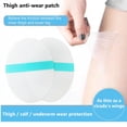 thumbnail image 4 of Jumpingount 6/12 Uds adhesiva antirozaduras para muslo interior autoadhesivo muslo antidesgaste parche para muslo resistente al desgaste Cuidado de los pies transparente 6 piezas Jumpingount CE007700-01, 4 of 6
