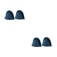 thumbnail image 1 of Billuyoard 2 unids/set silicona Anti-escaldado Bowl Clip reemplazo antioxidante resistente al calor moderno soporte de cocina bandeja guante Tipo 2 Azul 2Conjunto, 1 of 6