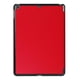 thumbnail image 2 of Funda de cuero con tapa horizontal y textura Custer para iPad 9.7 (2018) y iPad 9.7 (2017), con tres pliegues y función de suspensión/activación (negra), 2 of 5