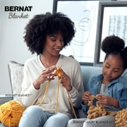Bernat® Blanket™ #6 Super Bulky Polyester Yarn, Silver Steel 10.5oz/300g, 220 Yards