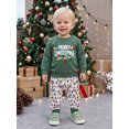 thumbnail image 5 of Cjfdfy Toddler Baby Boys Girl Christmas Outfits It's A Beaut Clark Long Sleeve Sweatshirt Christmas Lights Pants Little Baby Cute My First Christmas Holiday Fall Winter Outfit 6M-4Y  ﻿, 5 of 9