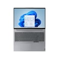 thumbnail image 4 of Lenovo ThinkBook 16 G6 ABP 21KK0004US 16" Notebook - WUXGA - 1920 x 1200 - AMD Ryzen 5 7530U Hexa-core (6 Core) 2 GHz - 8 GB Total RAM - 256 GB SSD - Arctic Gray, 4 of 17