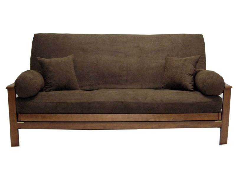 Blazing Needles Microsuede 5 Pc Futon Cover Package (Black)