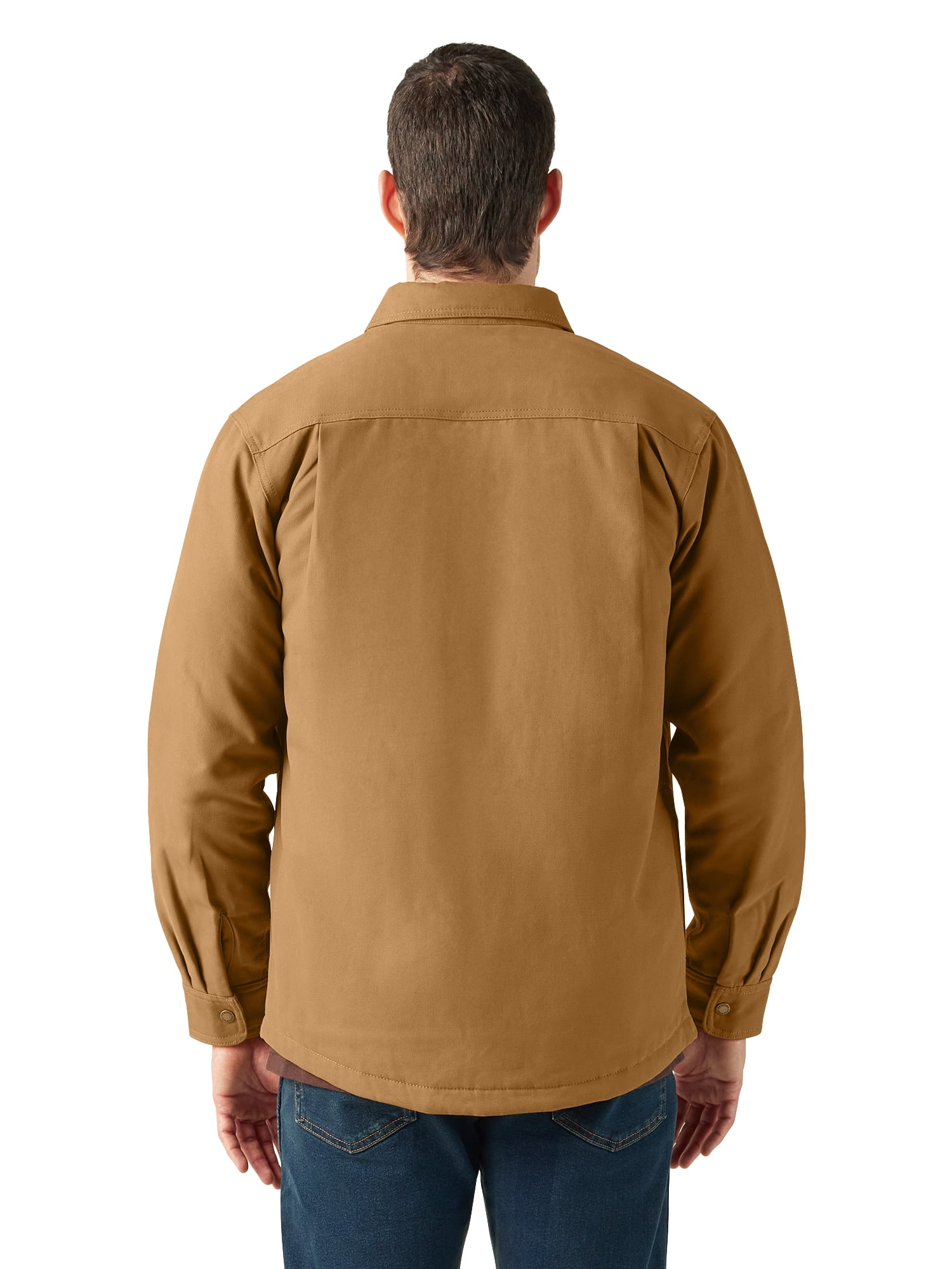 Genuine Dickies Men's Canvas Quilted Shirt Jacket