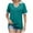 Sky Blue, variant on Womens Tops Dressy Casual Short Sleeve Loose Womens Loose T Shirts Try Before You Buy Womens Clothing