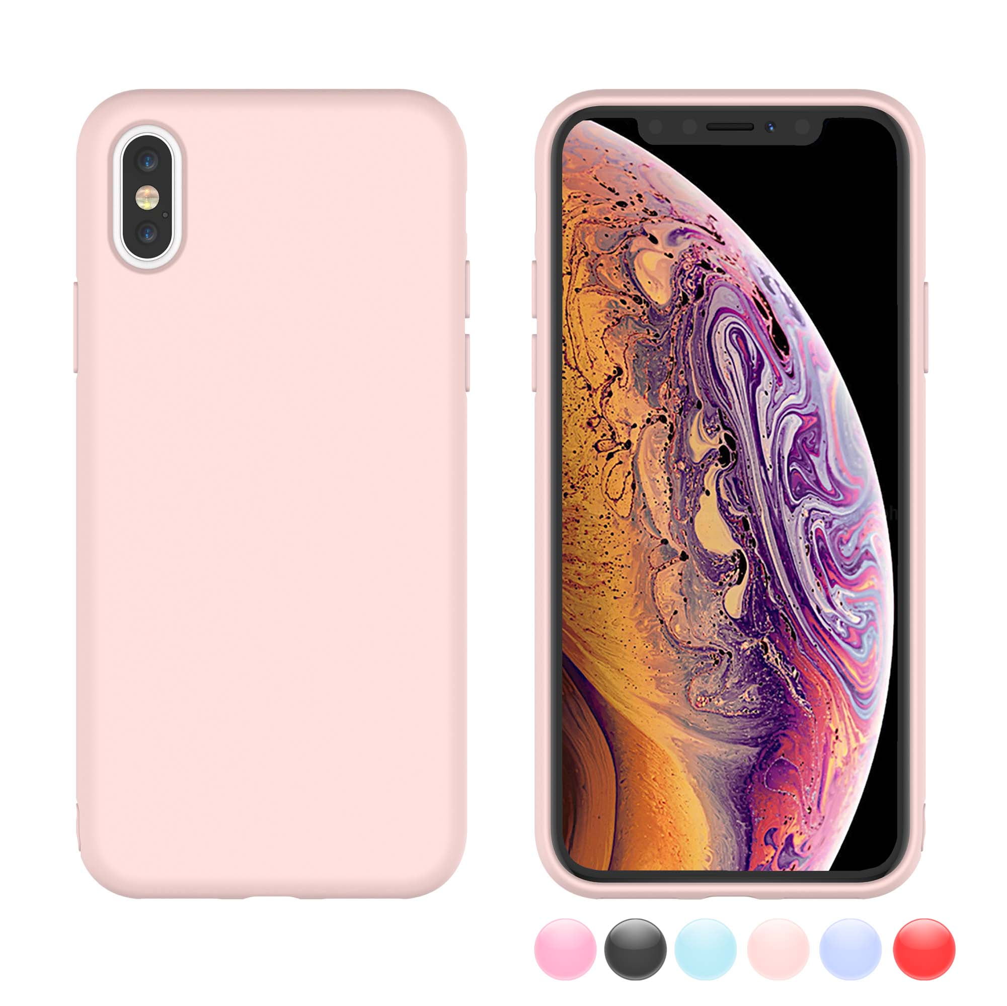 Njjex Case Cover For Apple Iphone Xr Iphone Xs Max Iphone Xs Iphone X Iphone 10 Iphone X Edition Njjex Matte Charming Colorful Slim Soft Tpu Bumper