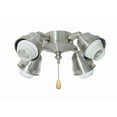 thumbnail image 1 of Kathy Ireland Home By Luminance Brands Cffc4 Four Adjustable Arm Light Fitter - Silver, 1 of 2