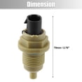 thumbnail image 4 of Sensor de velocidad de transmisión Unique Bargains Para Chrysler 4800879 2 pines plástico Metal caqui, 4 of 7