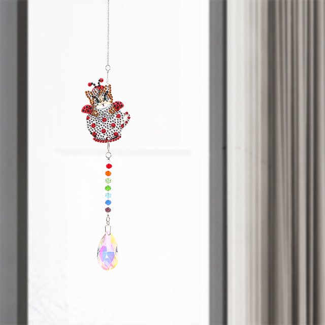 Cuadros Decorativos 2 campanas de viento de cristal para el sol, atrapasueños de luz colgante de diamantes, decoración de la habitación del hogar del arco iris Ndcxsfigh Nuevos Originales