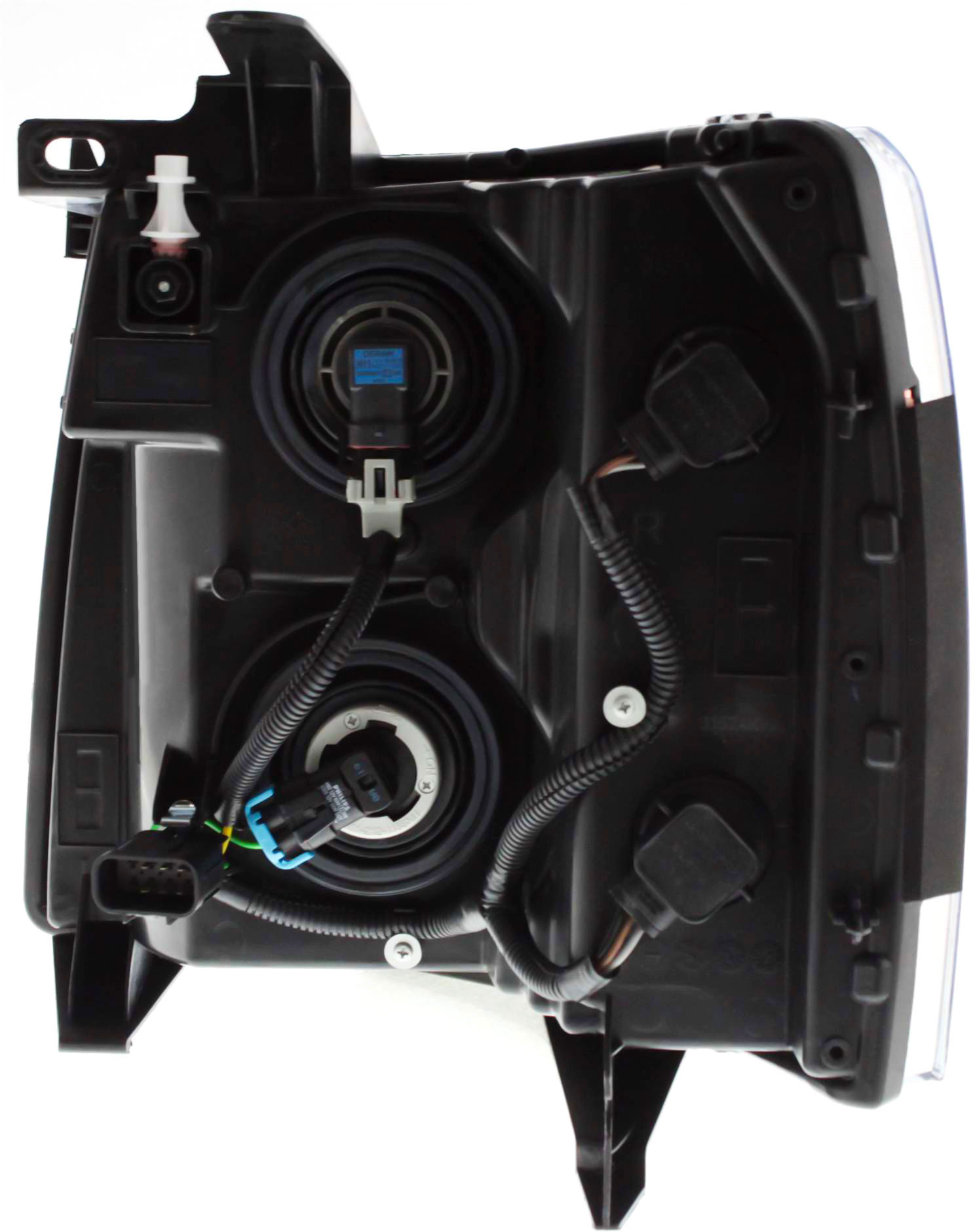 Headlight Compatible With 2007-2014 Chevrolet Silverado 3500 HD 2500 Right Passenger Halogen With bulb(s)