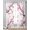 White Light Pink, variant on Spring Flowers Sheer Curtains 54 Inch Length 2 Panels Set for Living Room/Bedroom, Country Pink Peach Blossoms Botanical Floral Kitchen Curtains Grommet Curtains Window Treatments 42"x54"x2