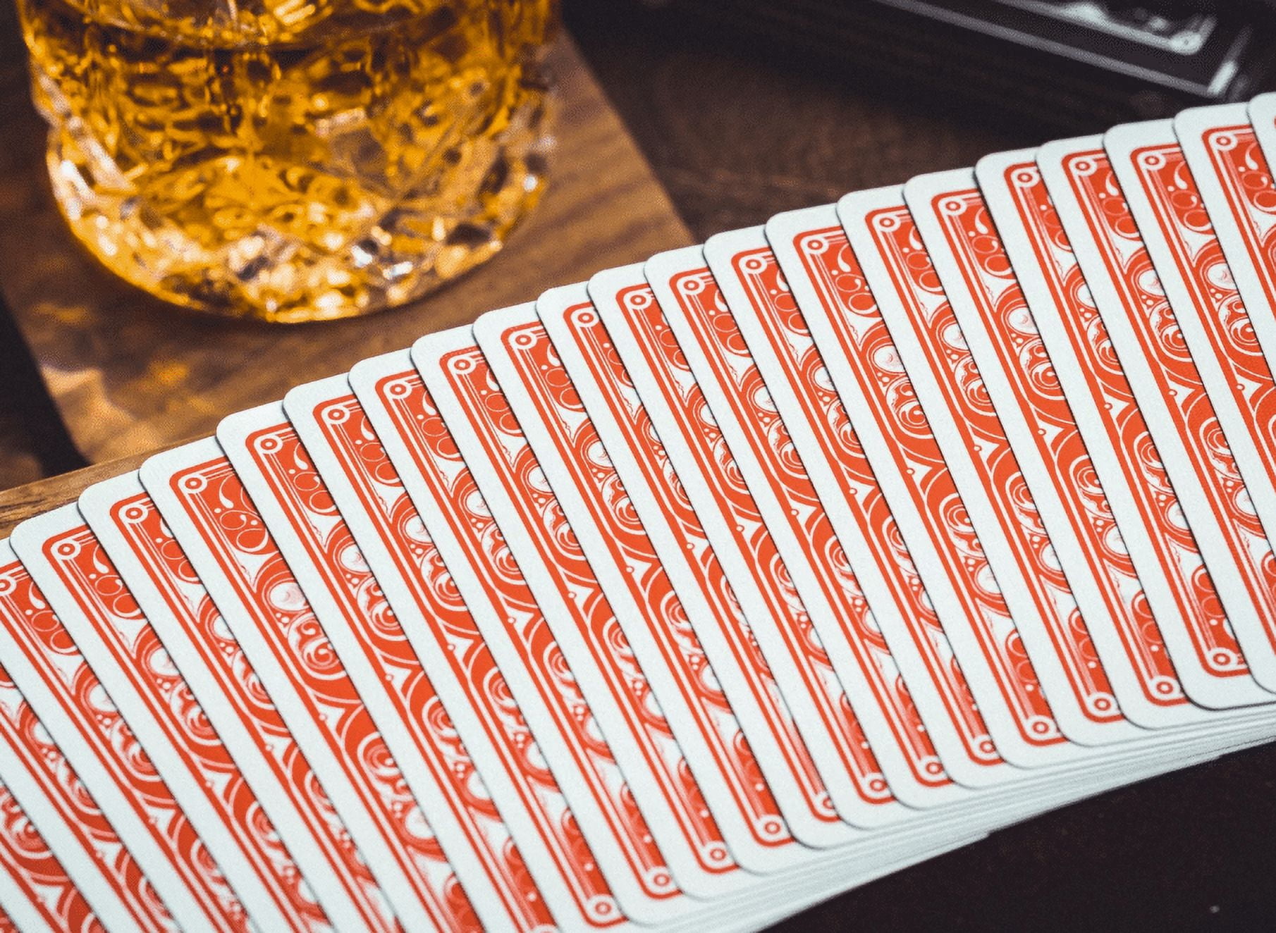 Smoke & Mirrors v8 Deluxe Edition (Red) Playing Cards by Dan & Dave