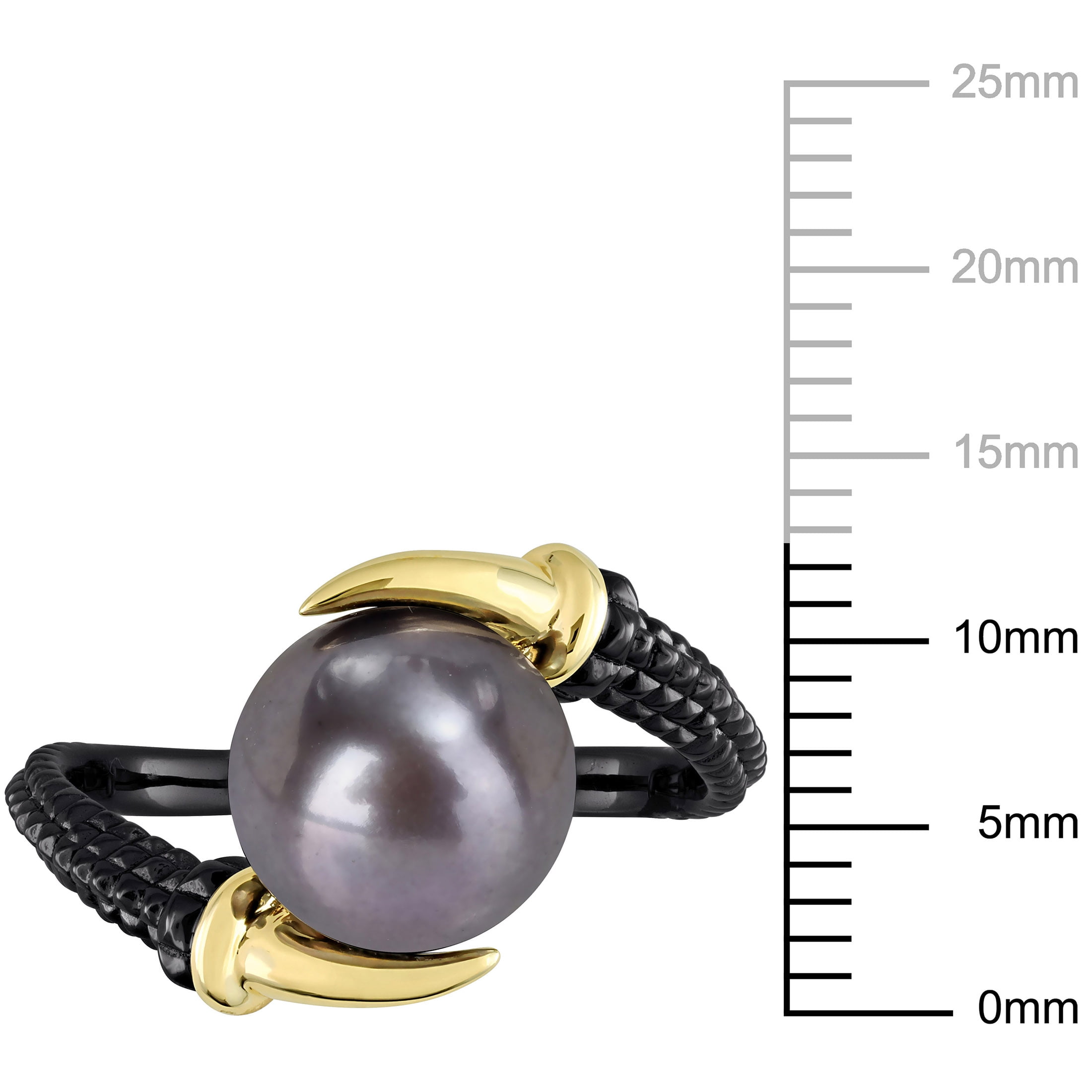 Everly Men's Cultured Pearl Sterling Silver Ring