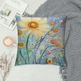 thumbnail image 2 of Creowell  Sunflower Throw Pillows Covers, Decorative Farmhouse Pillowcase Floral Cushion Covers for Sofa Couch Patio Home Decoration, 2 of 5