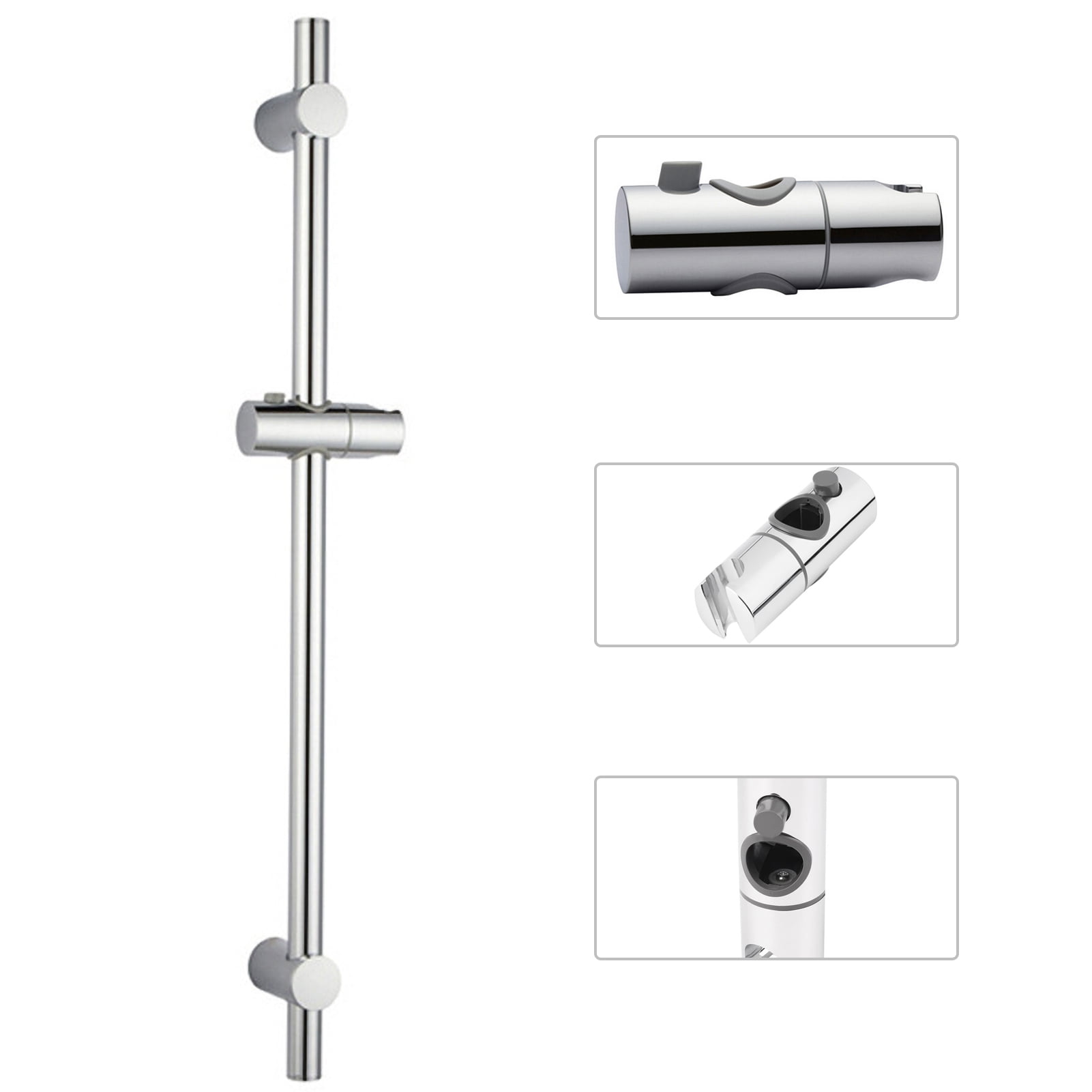 Buy Htovila Adjustable Height Shower Head Holder For Slide Bar Rail