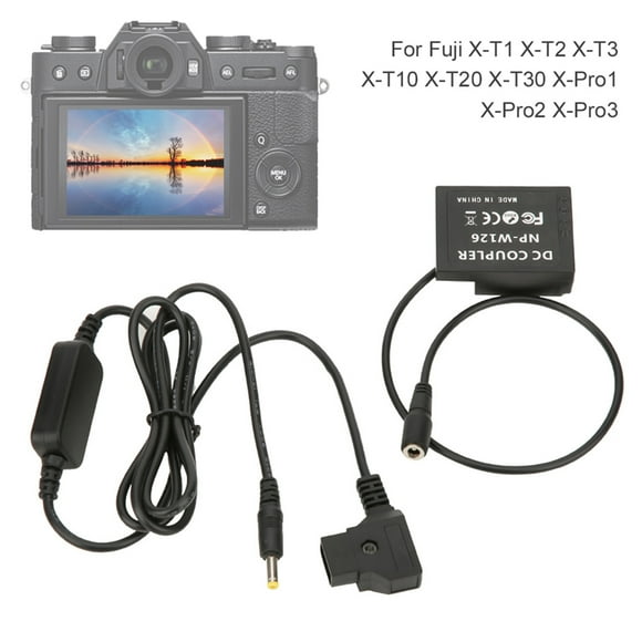 Batería De Decodificación Completa, Pantalla De Cantidad Eléctrica Batería Simulada Carcasa De Plástico Ligera Y Duradera Para Fuji X-Pro1 X-Pro2 X-Pro3