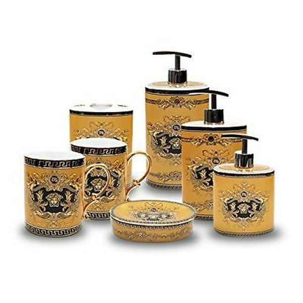 Royalty Porcelain 9-Piece Bath & Vanity Accessories Set ...