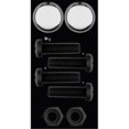 thumbnail image 1 of Cruiser Accessories  Fasteners, Black Nylon With Chrome Caps, 1 of 1