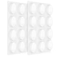 thumbnail image 5 of Navaris Clear Bumper Pads 7/8" - Pack of 24 Self-Adhesive Soft Protective Feet Stoppers for Furniture, Cabinet Doors, Cupboards, Drawers, Wall, Glass, 5 of 6