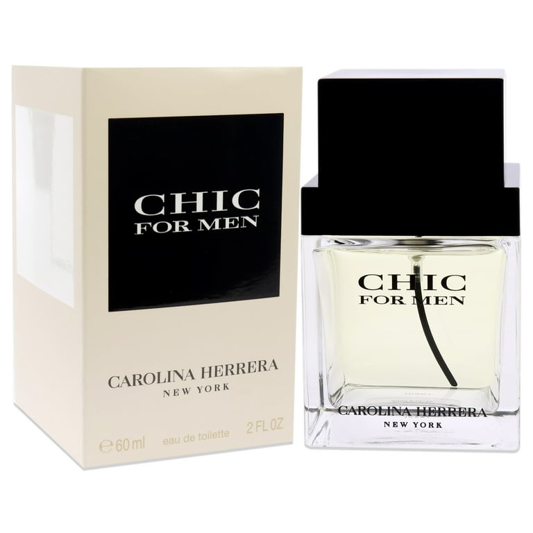 Carolina Herrera Chic Eau De Toilette Spray for Men 2 oz