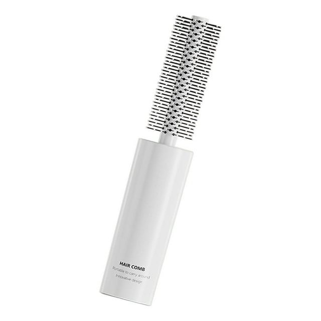 <p>Round Styling Hair Brush, Hair Comb Retractable Stylish Look High Density Teeth Portable For Travel</p>
