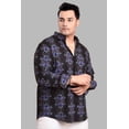 thumbnail image 3 of Blushing Flower Printed Full Sleeve Men's Plus Size, 3 of 5
