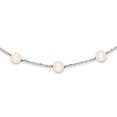 thumbnail image 3 of 14K White Gold White FW Cultured Pearl Necklace 18 Inch, 3 of 6