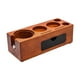 thumbnail image 3 of Base de madera para estación de apisonamiento de café, soporte para apisonamiento de café, antideslizante, estación de apisonamiento de espresso, 3 of 9