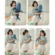 thumbnail image 4 of Juguetes de peluche de tiburón colorido para niños, cojín suave para sofá de animales marinos, almohada para dormir, tamaño gigante, 60-140cm, 4 of 5