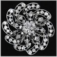 thumbnail image 1 of Unik Occasions Broche en Strass&44; 3 Po., 1 of 1