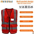 21 colour High visibility viz vest hi vis viz reflective safety vests ...