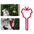 thumbnail image 3 of GROWTH TANK Mains Chien Sac de Merde Titulaire Sac de Déchets Sac de Déchets Noeud Sac de Déchets Distributeur Réglable Sac de Merde Titulaire Adapter Toute Laisse Rouge, 3 of 9