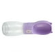 thumbnail image 4 of Botella de agua para perros, grado alimenticio, a prueba de fugas, dispensador de agua para cachorros, perros y gatos, para caminar, viajes al aire libre, senderismo, 550 ml, grande, morado, 4 of 5