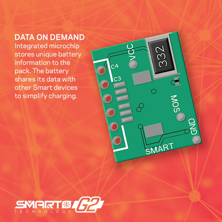 7.4V 5000mAh 2S 30C Smart Hardcase LiPo Battery: IC5