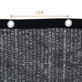 thumbnail image 4 of Agfabric 60% Sunblock Shade Cloth with Grommets for Garden Patio 12' X 24', Black, 4 of 8