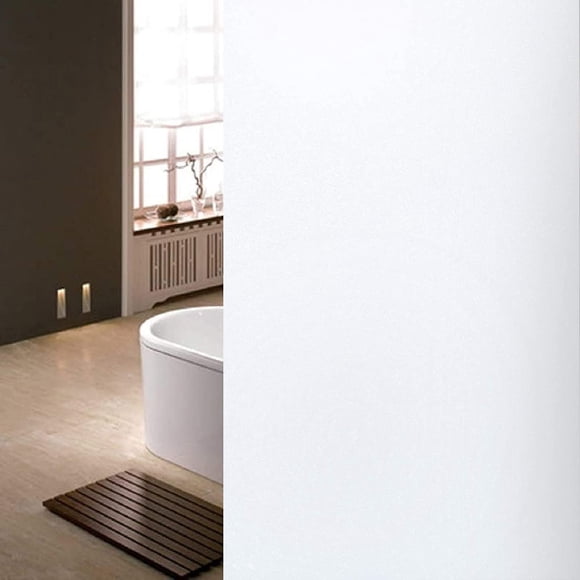 Lámina para ventanas Niviy, cristal esmerilado para privacidad, 45 x 200 cm
