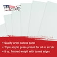 U.S. Art Supply 8 X 10 inch Professional Artist Quality Acid Free