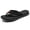 Black, variant on Mens Flip Flops Comfortable Thong Sandals Arch Support Sandal for Men Beach Pool Slippers,Black,13