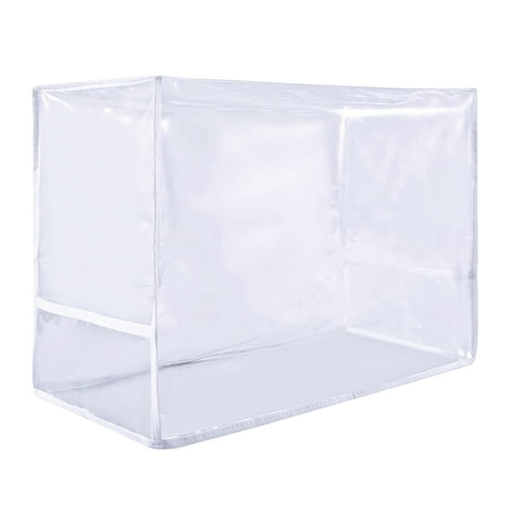 LOLIPPYY Durable Clear Sewing Machine Protective Cover with Storage Organizer for Sewing Supplies
