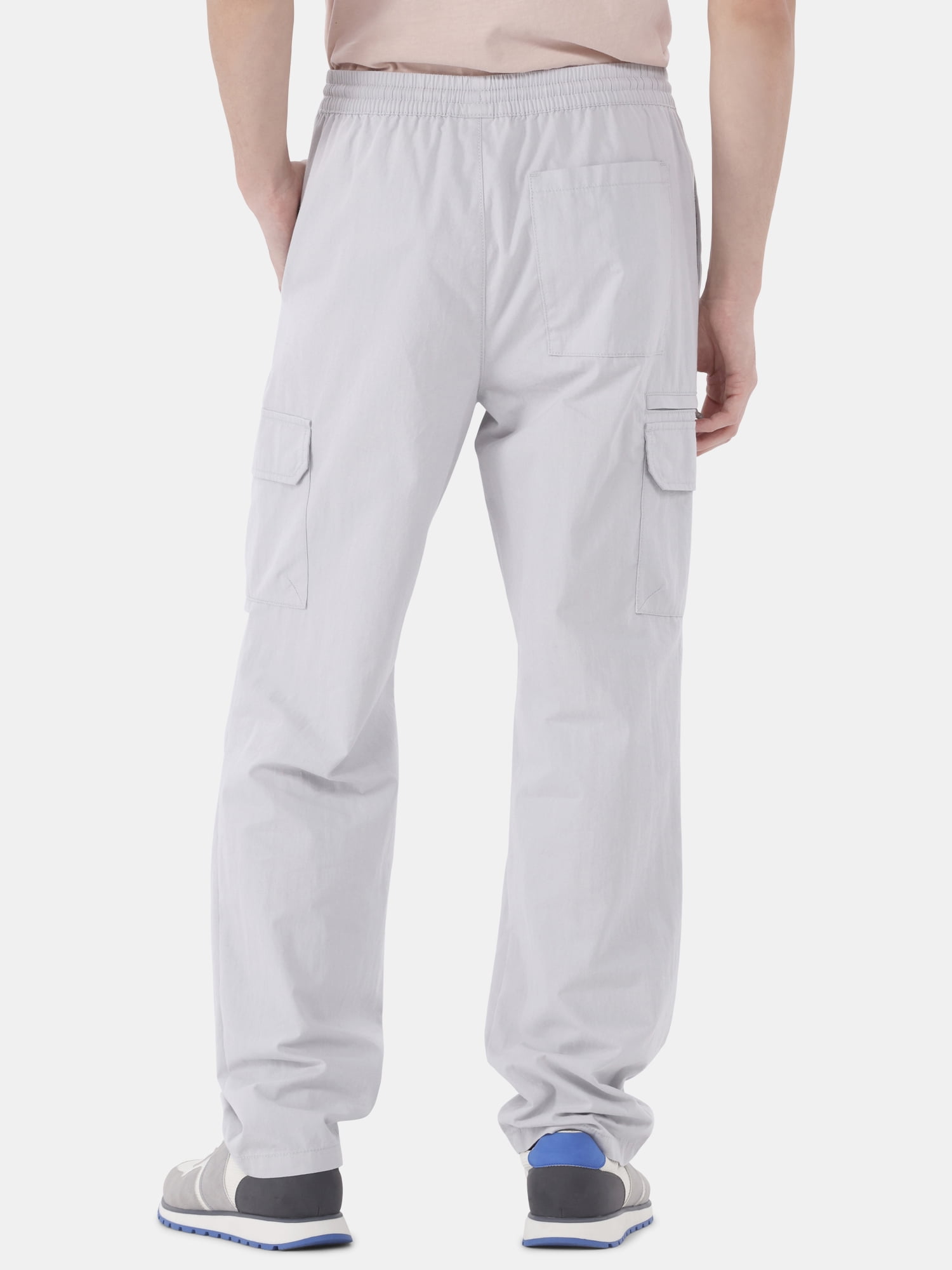 No Boundaries Men's & Big Men's Twill Cargo Pants, Size XS-5XL