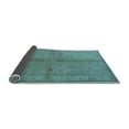 thumbnail image 2 of Ahgly Company Indoor Square Oriental Light Blue Industrial Area Rugs, 3' Square, 2 of 4